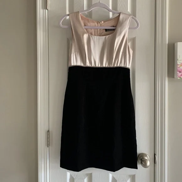 CDC | Dresses | Vintage Cdc Empire Waist Evening Dress Taupe Rhinestones  Black Sz 4 | Poshmark